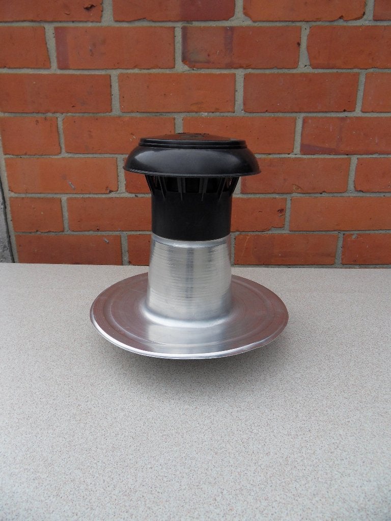 Plat dak ontluchter, Doe-het-zelf en Bouw, Ophalen, Kunststof, Zwart, Overige typen
