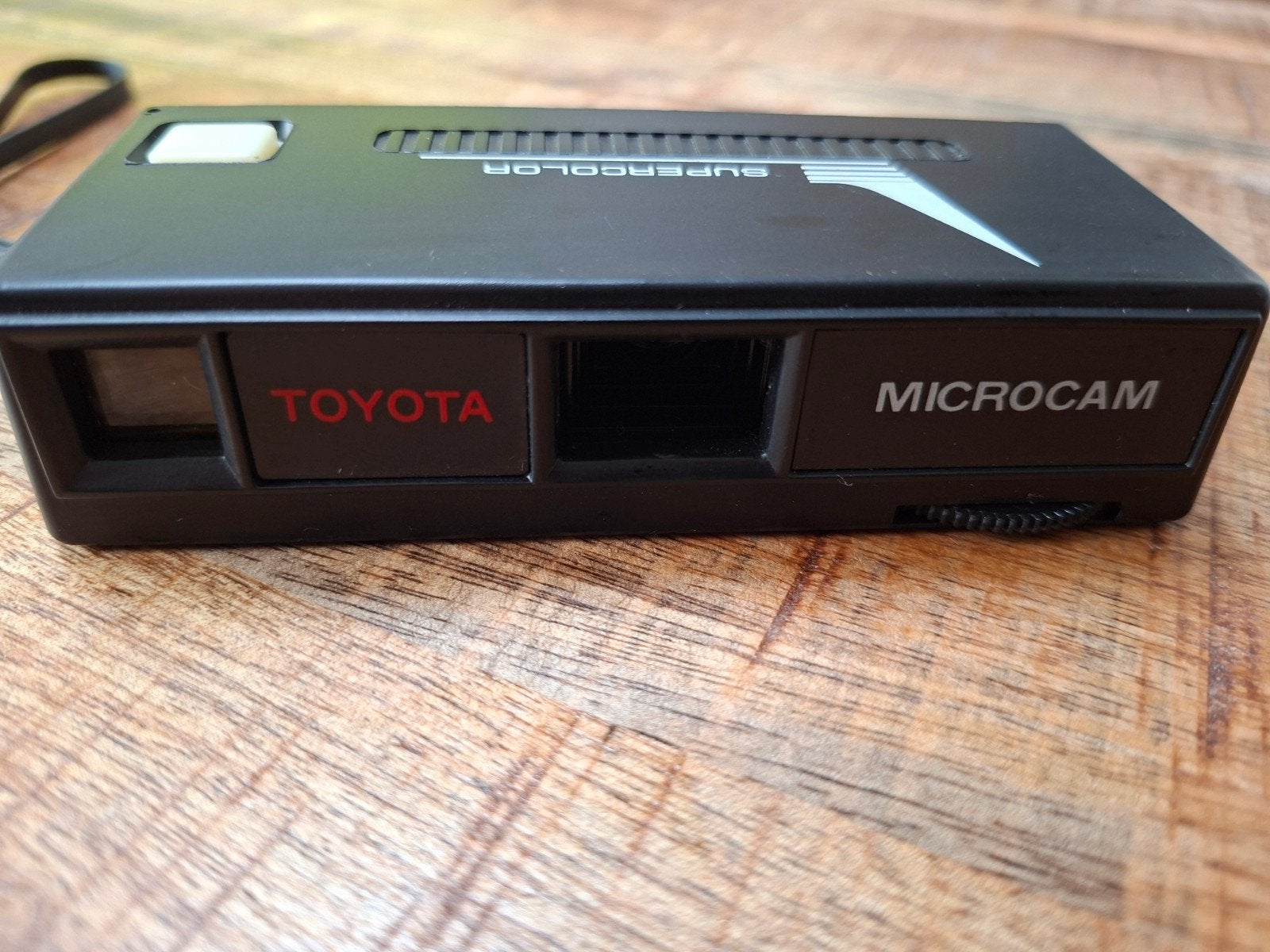 Toyota microcam - analoge camera, Enlèvement