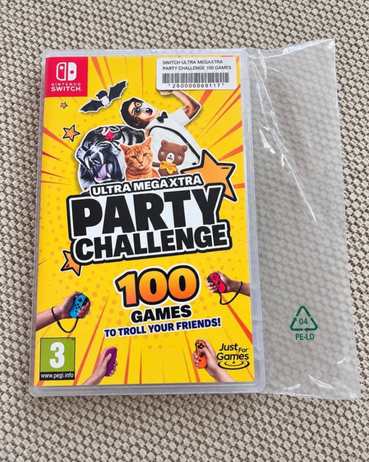 Nintendo Switch — 100 jeux Ultra MegaXtra Party Challenge, Consoles de jeu & Jeux vidéo, Enlèvement ou Envoi, Comme neuf, Autres genres