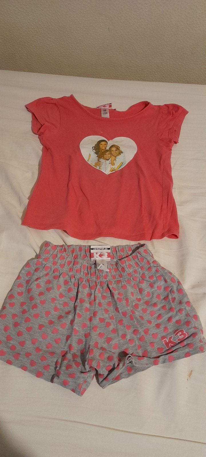pyjama, Ophalen