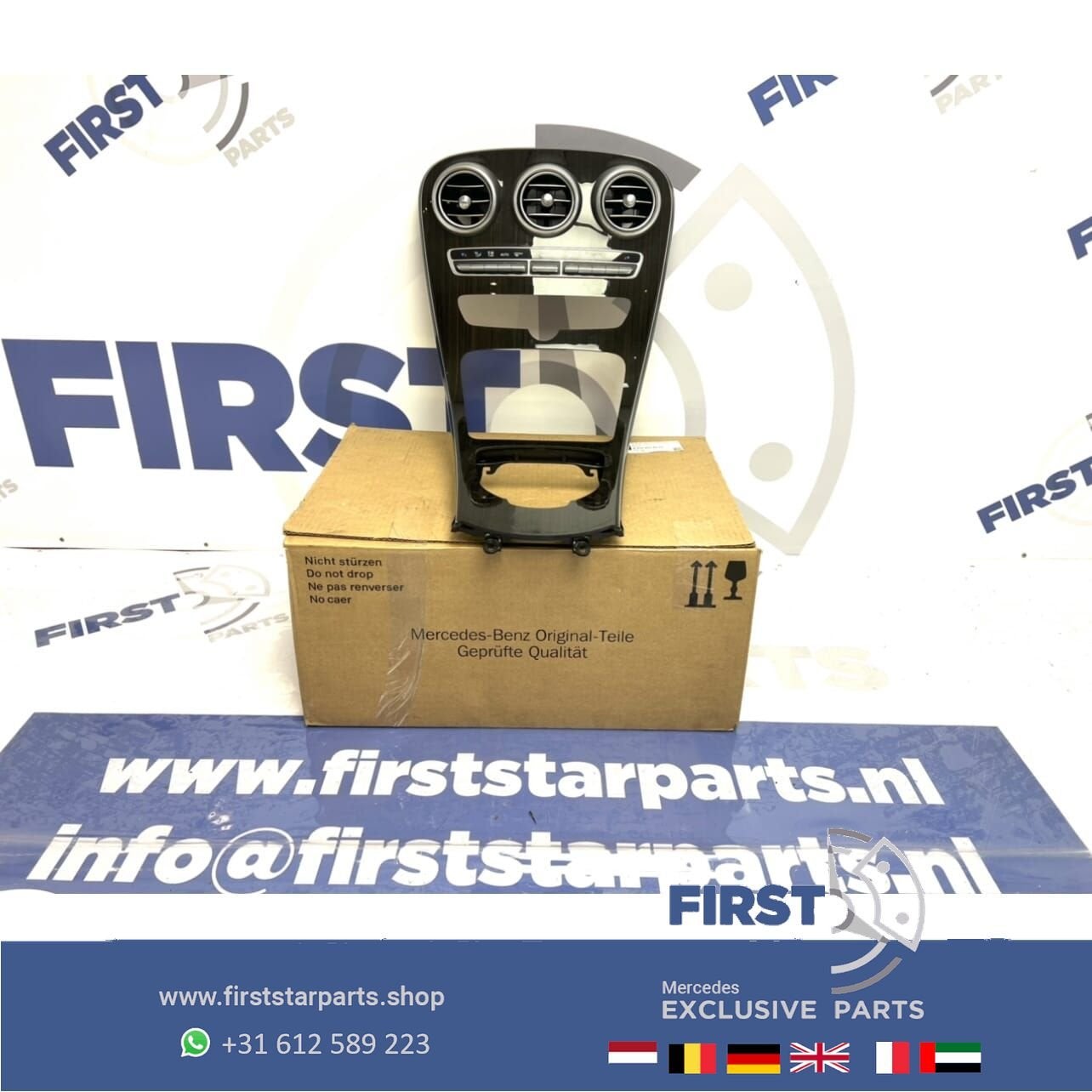 W205 C Klasse W253 GLC middenconsole origineel Mercedes C205, Auto-onderdelen, Gebruikt, -, Ophalen of Verzenden, -