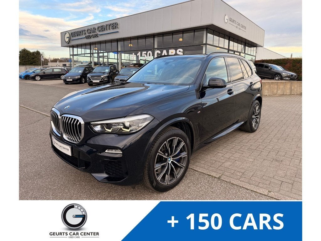BMW X5 M-PACK xDrive30d - LICHTE VRACHT - BTW Aftrekbaar, Auto's, BMW, Automaat, USB, Blauw, 159 g/km