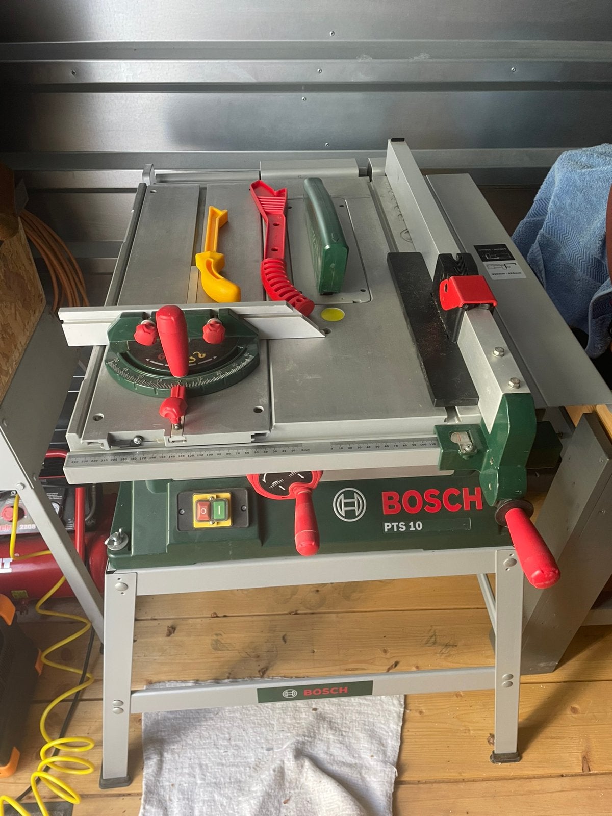 Bosch pts 10 tafelzaag, Doe-het-zelf en Bouw, Ophalen, Zo goed als nieuw