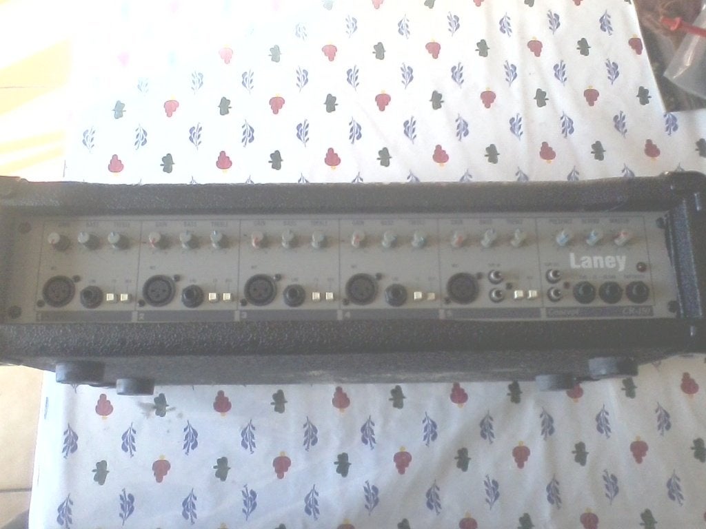 meng versterker laney CR-150, Enlèvement ou Envoi, Utilisé, 5 à 10 canaux, Entrée micro