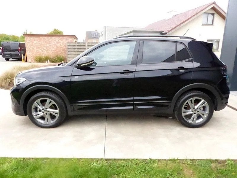 Volkswagen T-Cross RLine, trekhaak, navi, AppConnect, Black, Entreprise, Carnet d'entretien, 5 portes, 5 places
