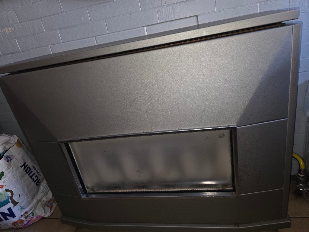 Poele au gaz, Huis en Inrichting, Kachels, Ophalen, Gebruikt, Gas, Inbouw