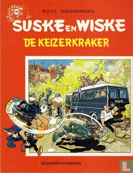 De keizerkraker - Suske en Wiske, Eén stripboek, Ophalen of Verzenden, Zo goed als nieuw