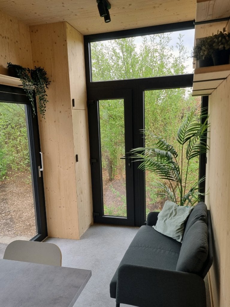 NOUVELLE Tiny House à vendre, avec climatisation Daikin, Jusqu'à 2