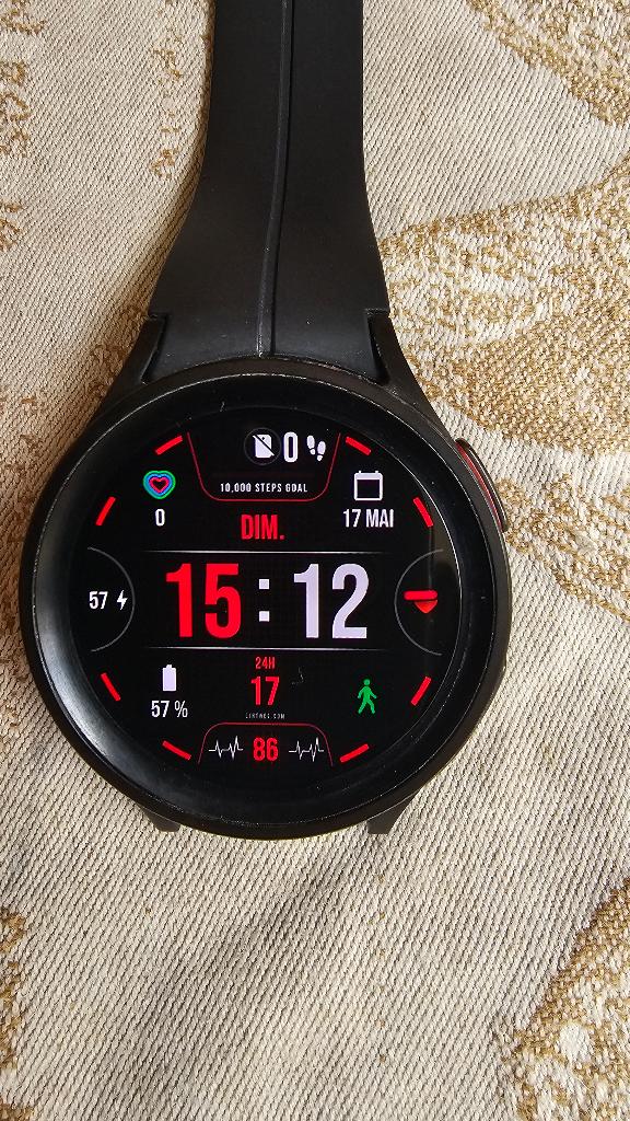 Samsung Galaxy watch 5 pro - édition premium, Enlèvement ou Envoi, Utilisé, Samsung, Noir