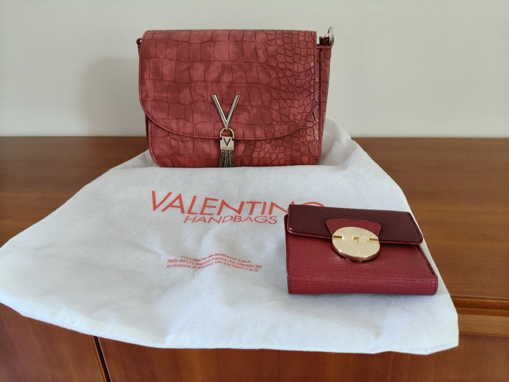 handtas Valentino, Ophalen, Nieuw, Rood, Handtas