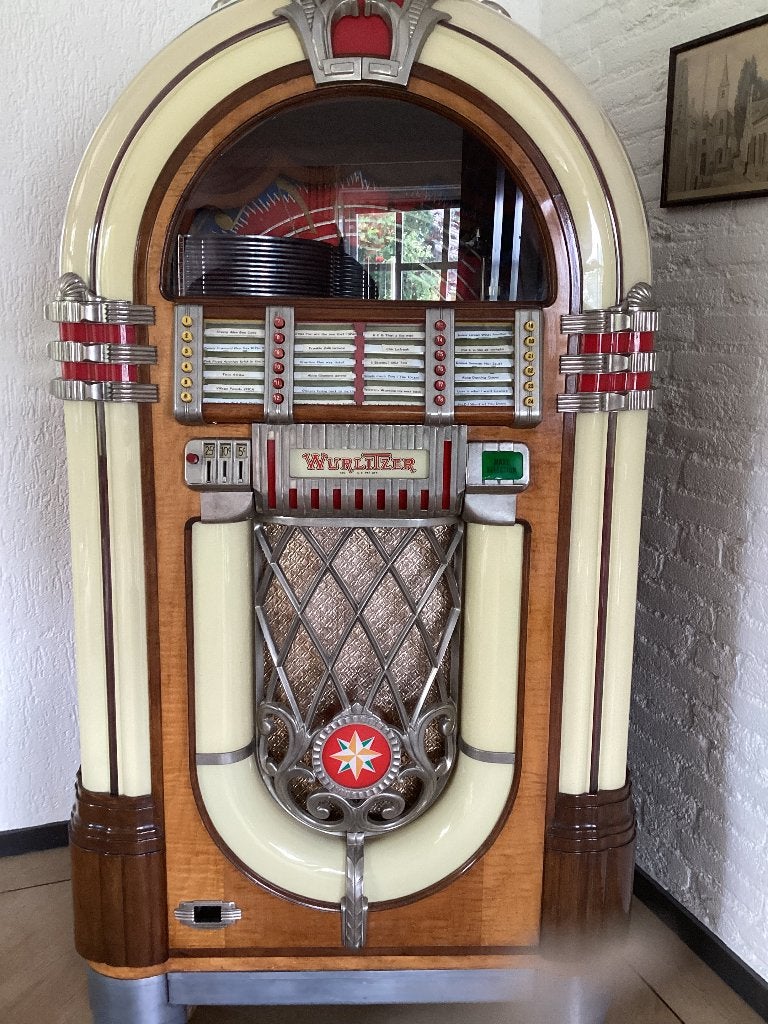 Wurlitzer 1015 de 1948 avec disques 45 tours (The Bubbler), Avec singles, Enlèvement, Utilisé, Wurlitzer