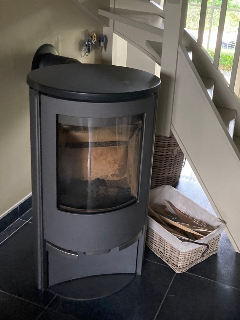 Poêle Lotus bois 5kw, Maison & Meubles, Poêles, Enlèvement, Utilisé, Bois, Autoportant