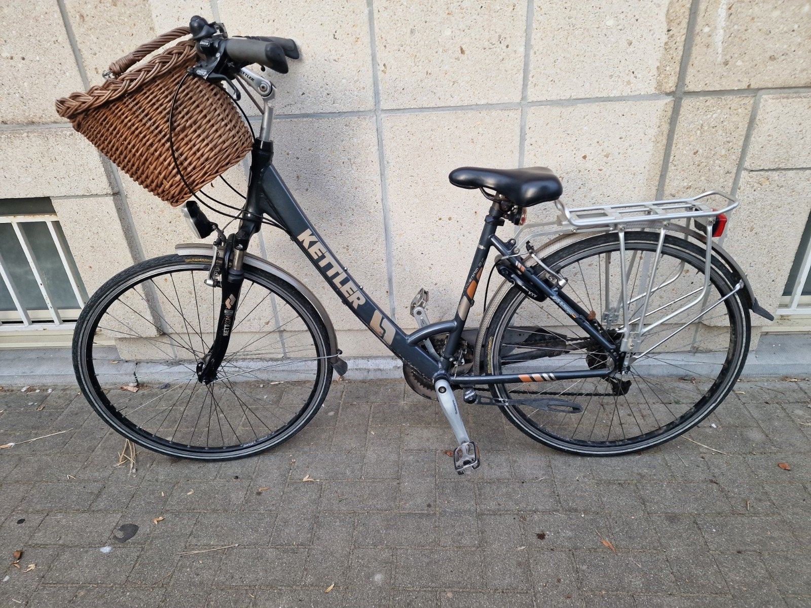 damesfiets kettler, Ophalen