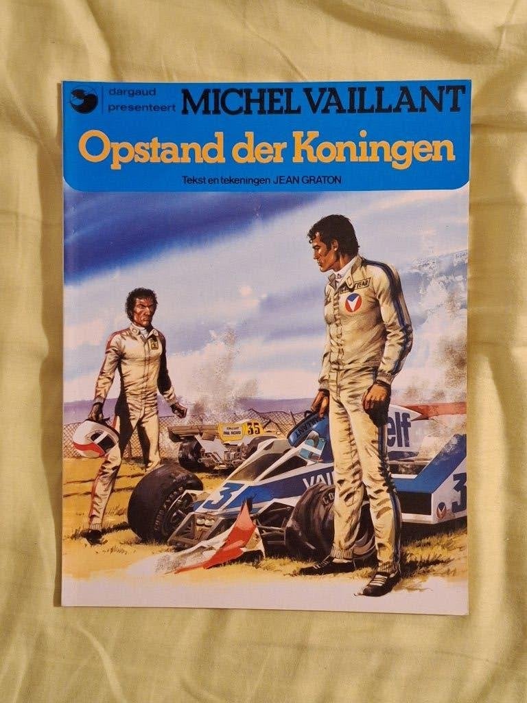 Michel Vaillant 32: opstand der koningen, Eén stripboek, Ophalen of Verzenden, Zo goed als nieuw