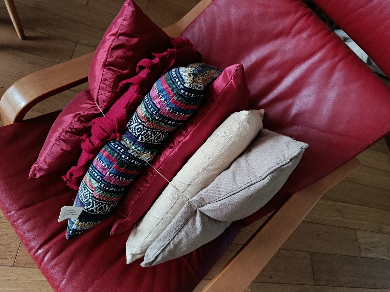 coussins, Enlèvement