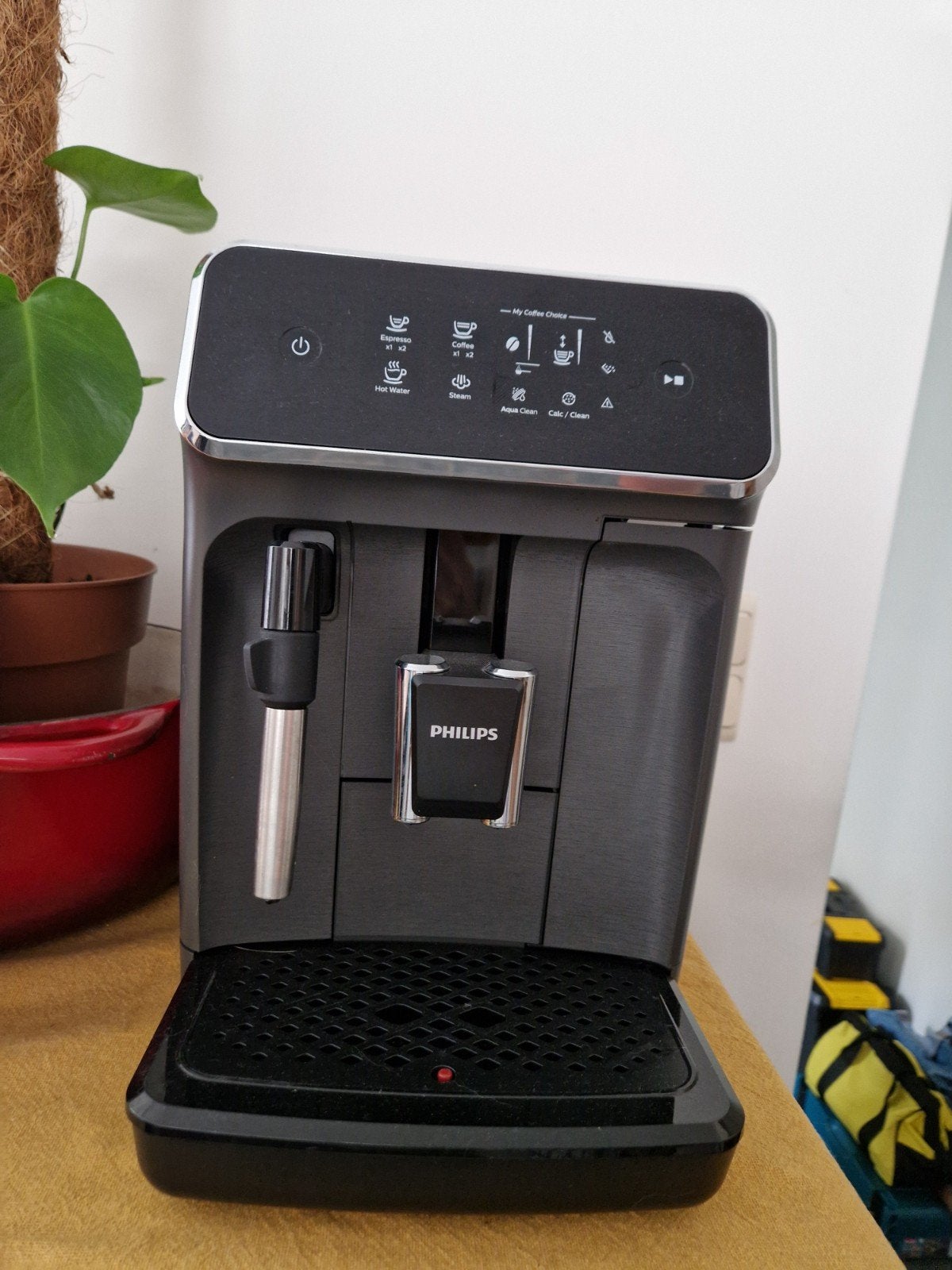 Koffiemachine combi - Philips 2200 EP2224/10, Elektronische apparatuur, Koffiezetapparaten, Zo goed als nieuw, Gemalen koffie
