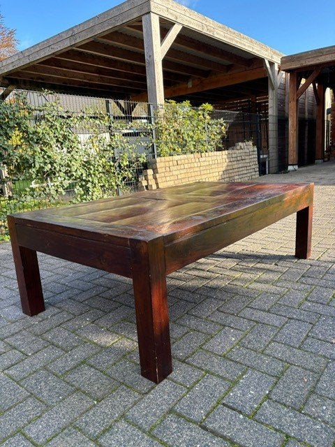 salon tafel groot, Huis en Inrichting, Ophalen, Gebruikt, 50 tot 100 cm, 150 tot 200 cm