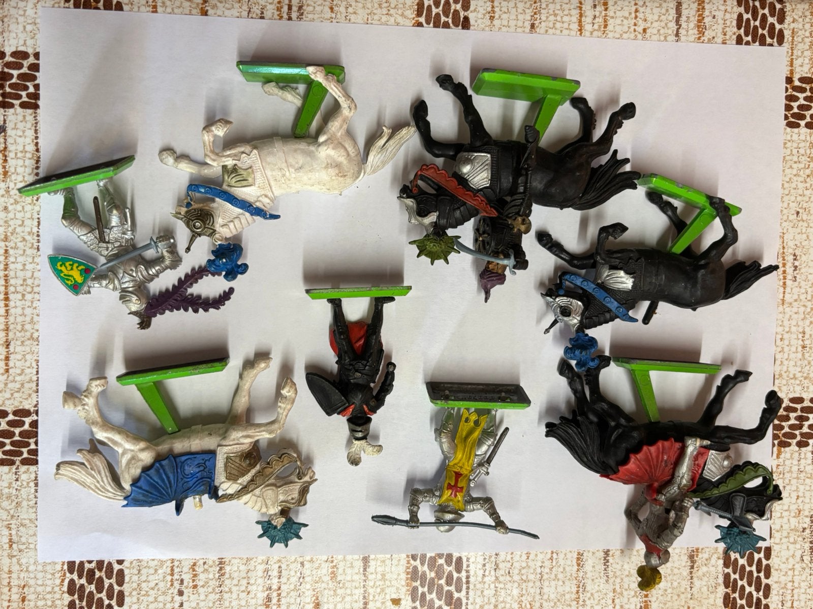 Britains detail ridders krijgers paarden, Collections, Jouets miniatures, Enlèvement ou Envoi, Comme neuf