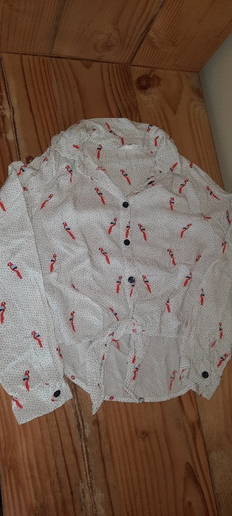 Mooi blousje BesTies maat 146, Kinderen en Baby's, Kinderkleding | Maat 146, Meisje, Overhemd of Blouse, Zo goed als nieuw, Besties JBC