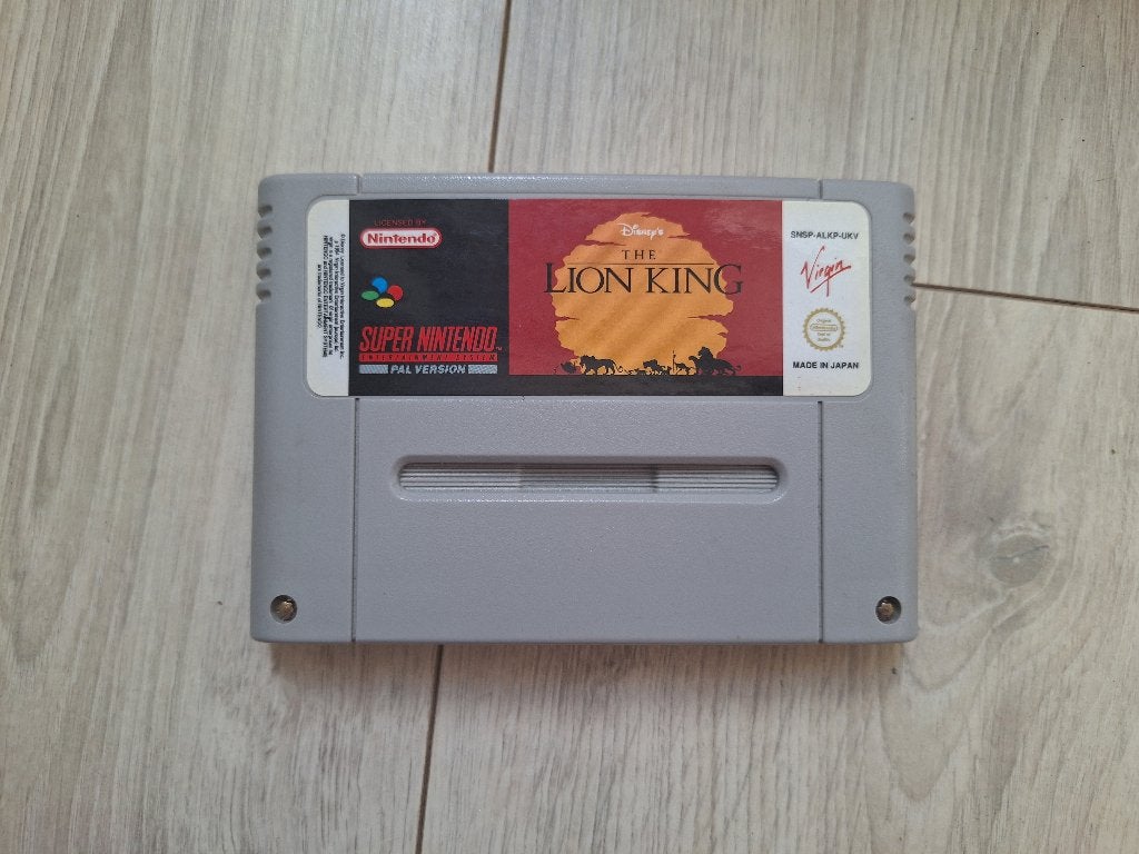 The Lion King voor de Super Nintendo (SNES), Games en Spelcomputers, Games | Nintendo Super NES, 2 spelers, Eén computer, Ophalen of Verzenden