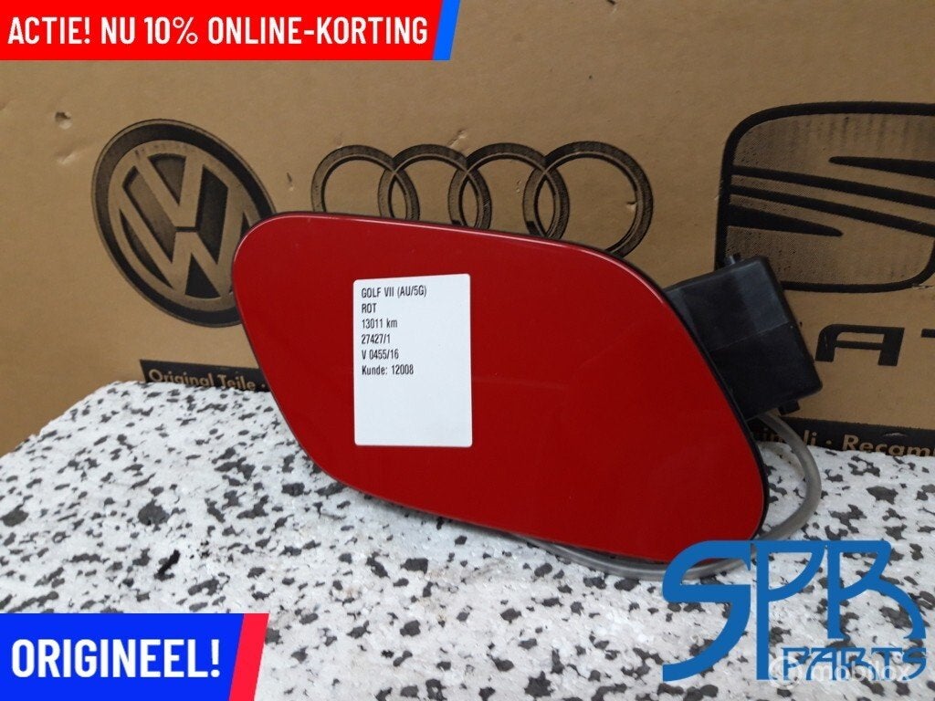Tankklep LY3D Golf 7 VII 5G0809857B TANKDOP TANK KLEP DEKSEL, Gebruikt, Volkswagen, Ophalen of Verzenden, Volkswagen