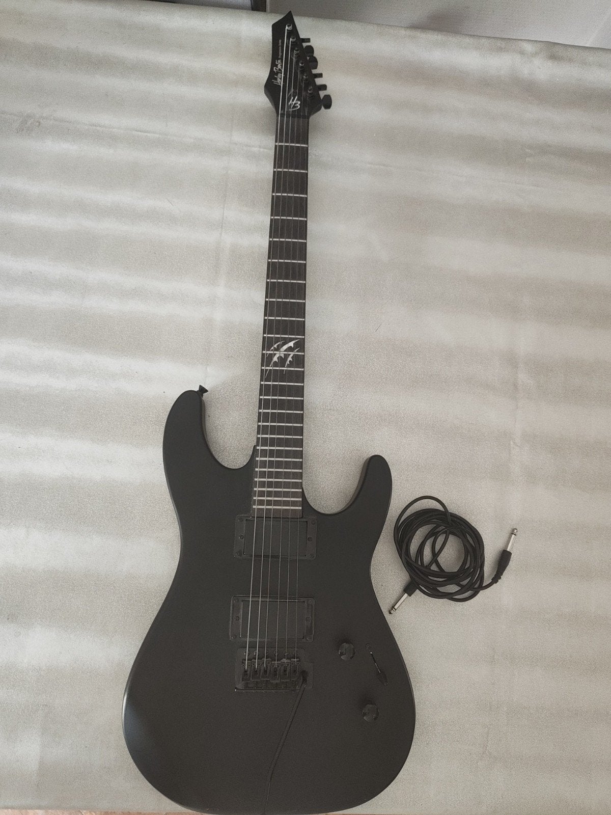Harley Benton HWY-25BKS, Musique & Instruments, Instruments à corde | Guitares | Électriques, Enlèvement, Utilisé, Solid body