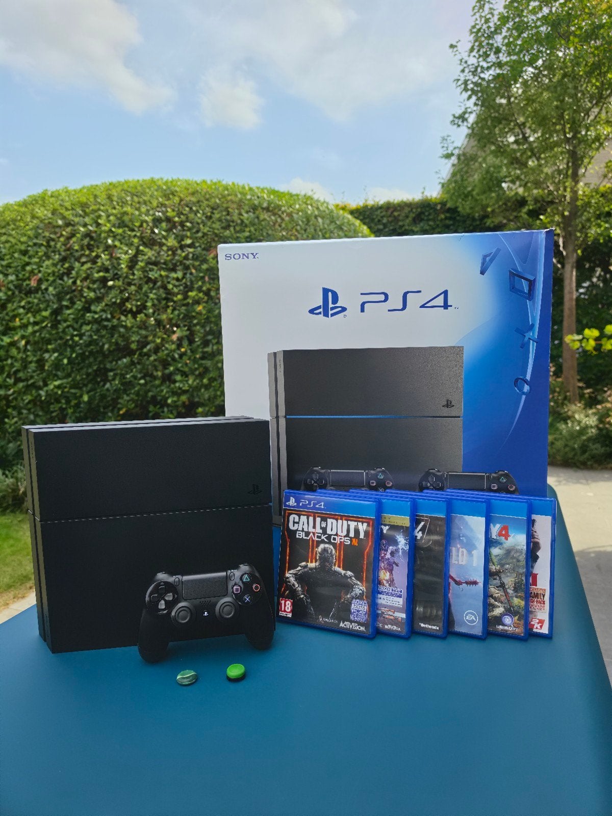 Playstation 4 complète, Avec 1 manette, Enlèvement, Utilisé, 1 TB