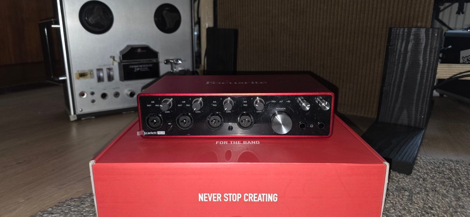 Focusrite 18I8 (3rd gen), Ophalen, Zo goed als nieuw