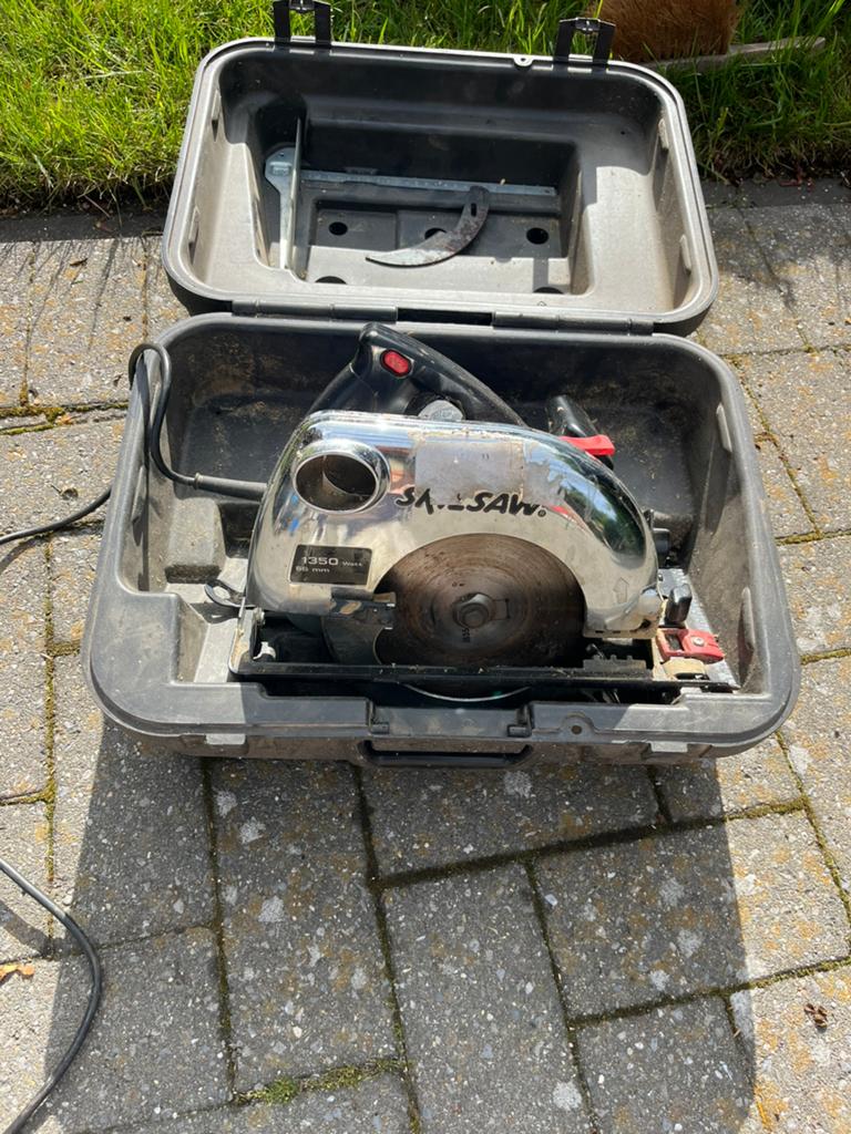 Handzaag skillsaw, Doe-het-zelf en Bouw, Ophalen, Gebruikt