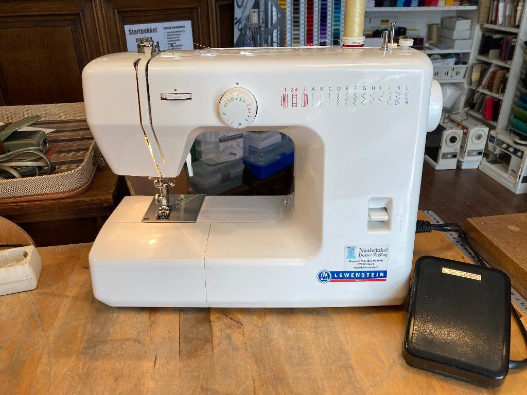Lewenstein Easy - eenvoudige naaimachine!, Hobby en Vrije tijd, Naaimachines en Toebehoren, Ophalen of Verzenden, Gebruikt, Naaimachine