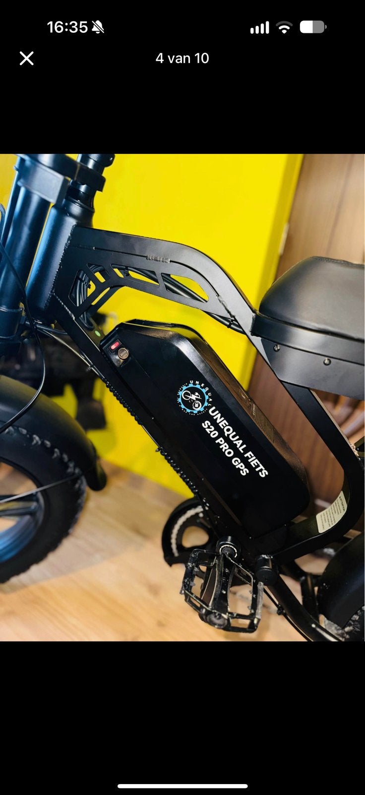 Fatbike s20 PRO GPS, Ophalen of Verzenden, Zo goed als nieuw