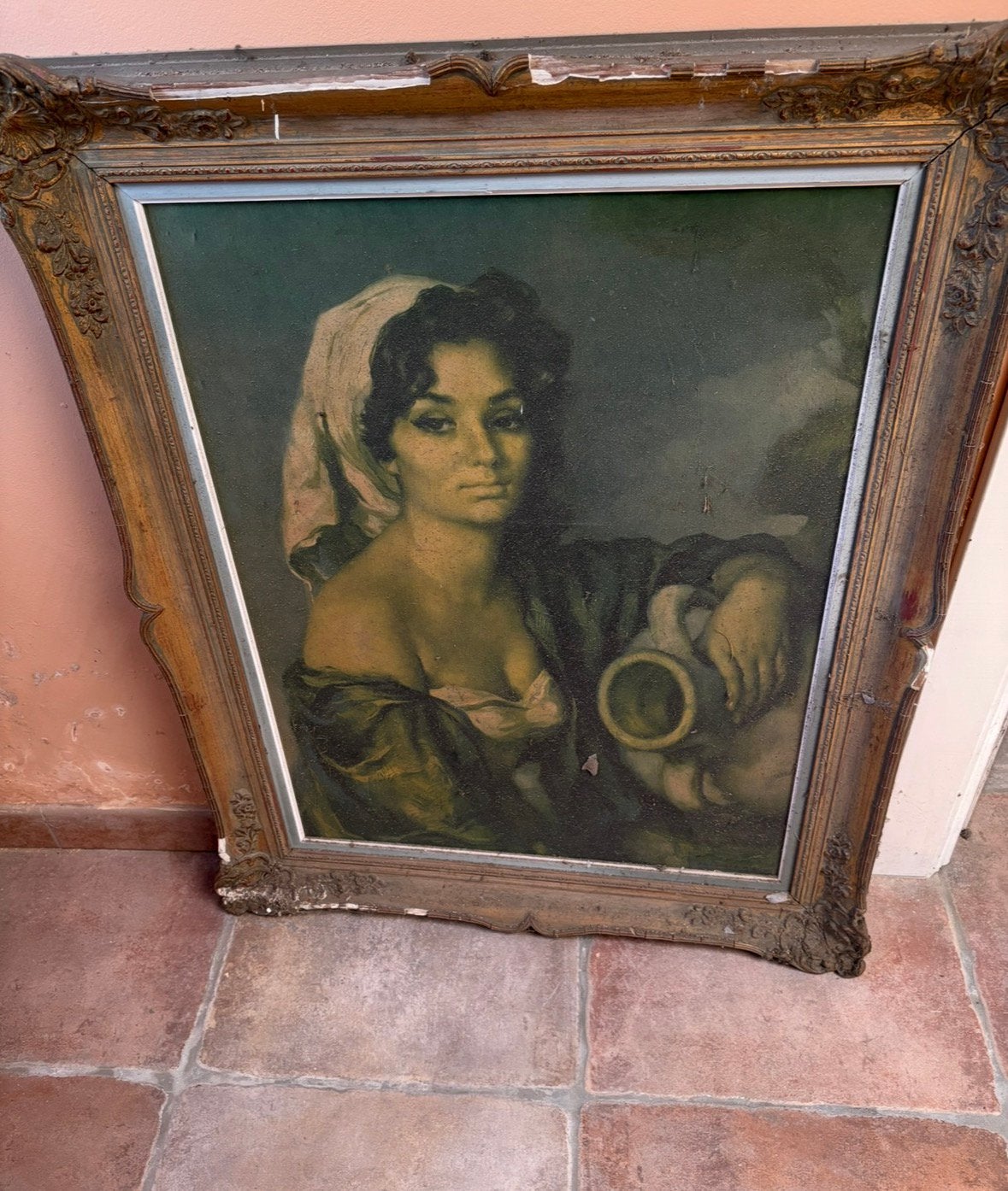 Oude verf, Antiek en Kunst, Kunst | Schilderijen | Klassiek, Ophalen