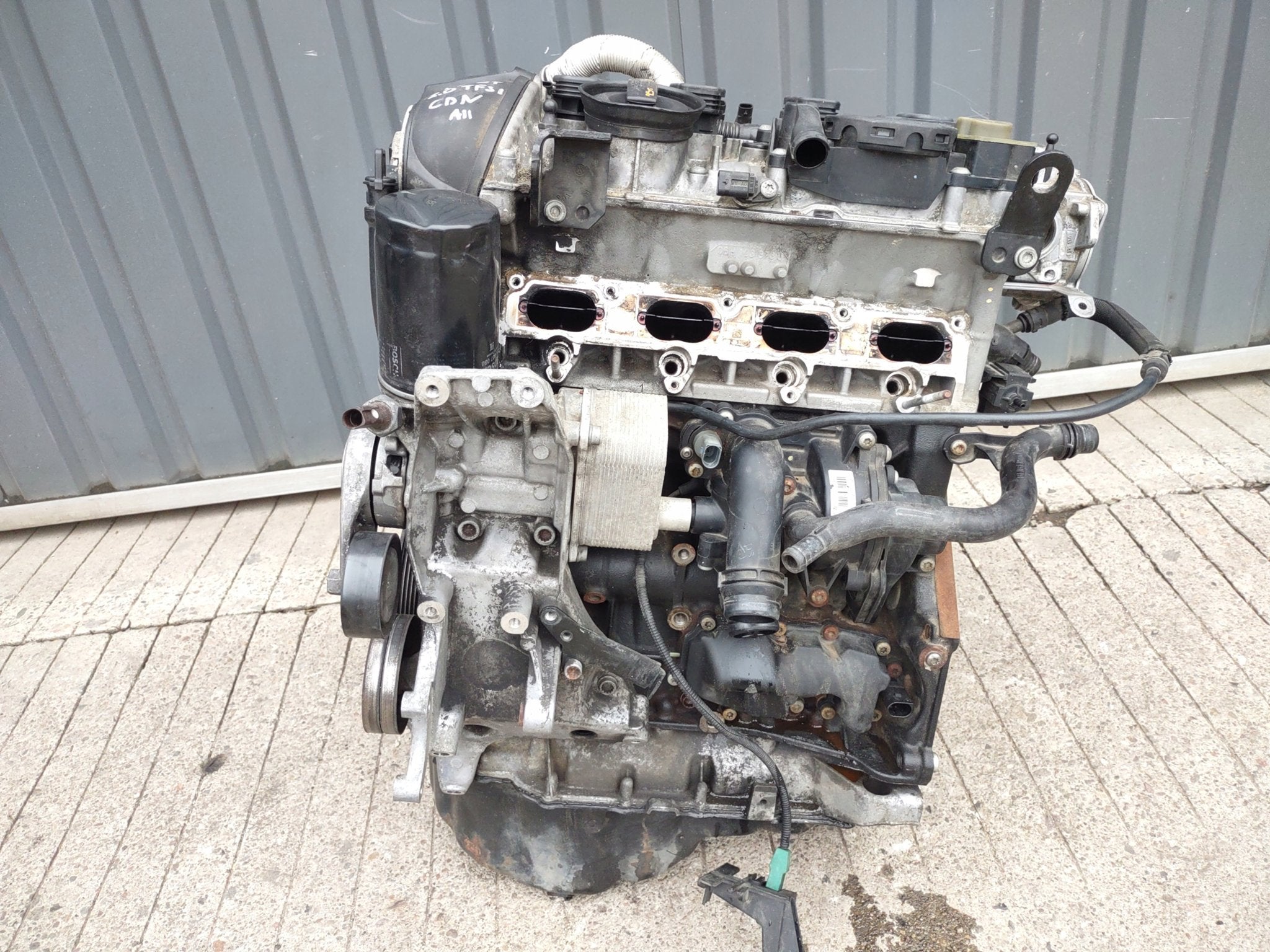 Moteur CDND Complet AUDI SEAT EXEO A4, Envoi, Utilisé, Skoda