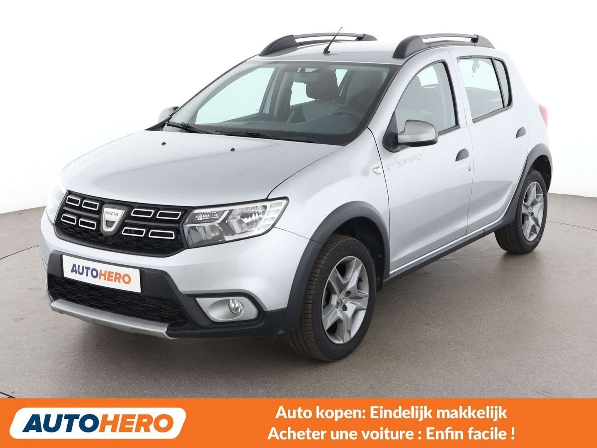 Dacia Sandero 0.9 TCe Stepway Prestige (bj 2019), Auto's, Voorwielaandrijving, 898 cc, Stof, Gebruikt
