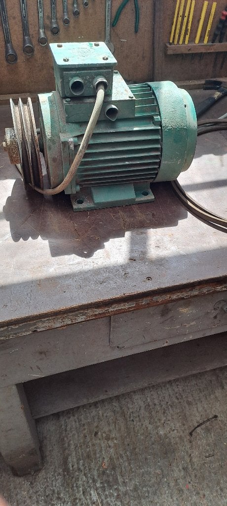 electro moter, Bricolage & Construction, Moteurs, Enlèvement, Utilisé, Moteur électrique, Moins de 1400 tpm
