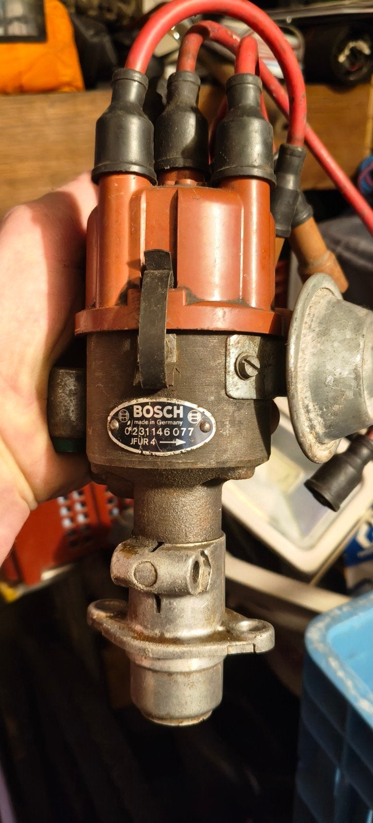 Allumeur / Distributeur Bosch 0231146077 JFUR4 - Volv, Autos : Divers, Enlèvement ou Envoi, Utilisé