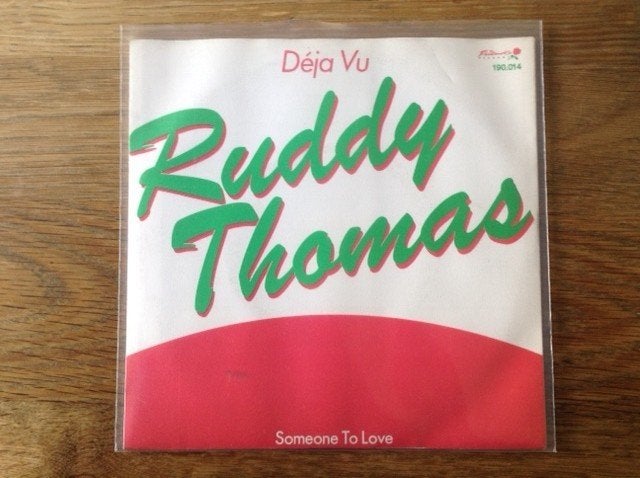single ruddy thomas, Enlèvement ou Envoi, Reggae et Ska, Housse de protection extérieure, 7 inch