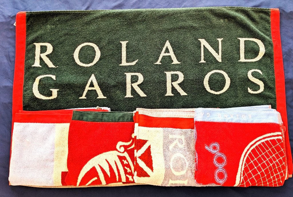 5 officiële servetten van Roland Garros (2003 tot 2006), Ophalen of Verzenden, Zo goed als nieuw, Overige typen, Overige merken