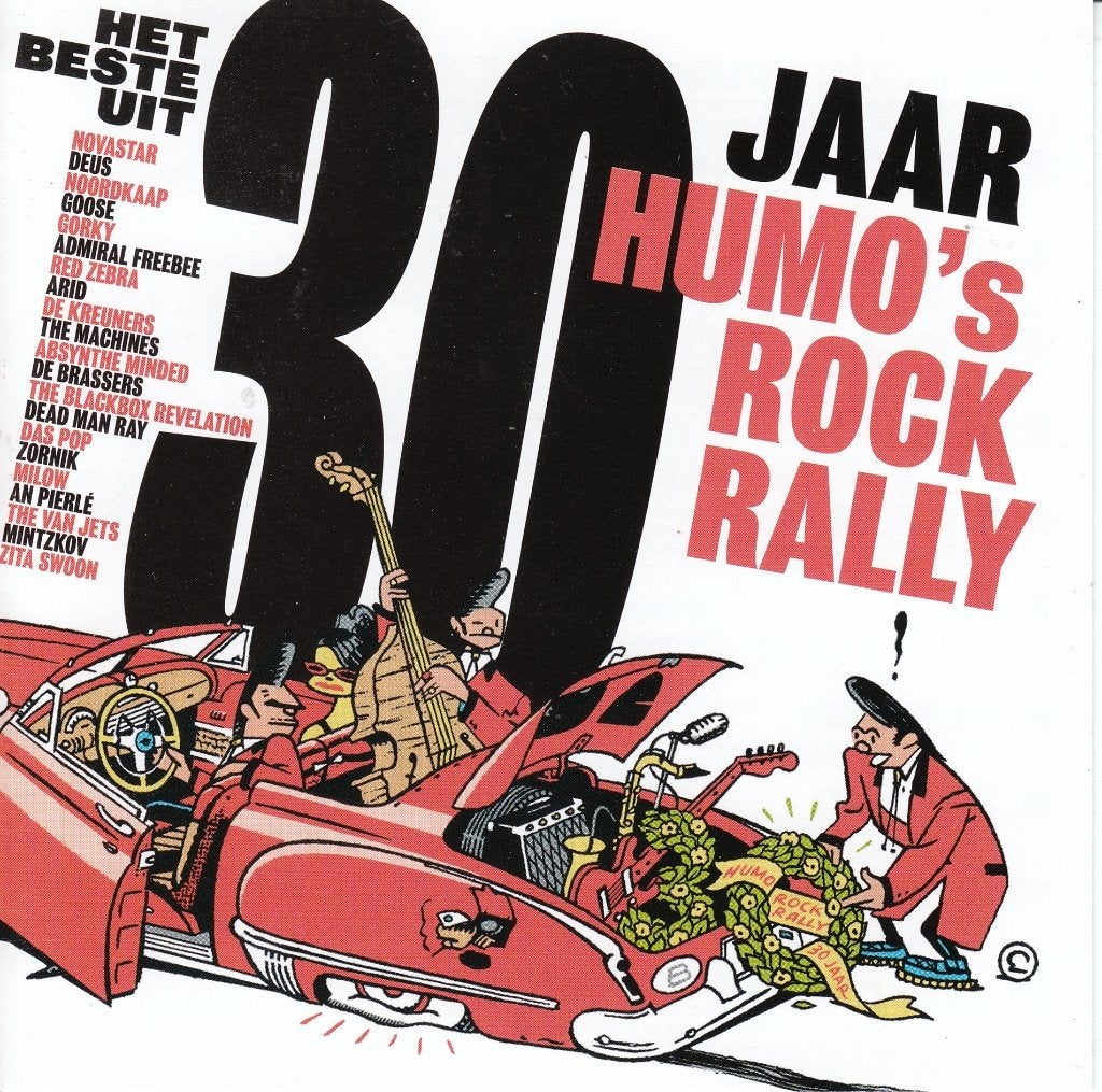 Het beste uit 30 jaar Humo's Rock Rally, Verzenden, Pop