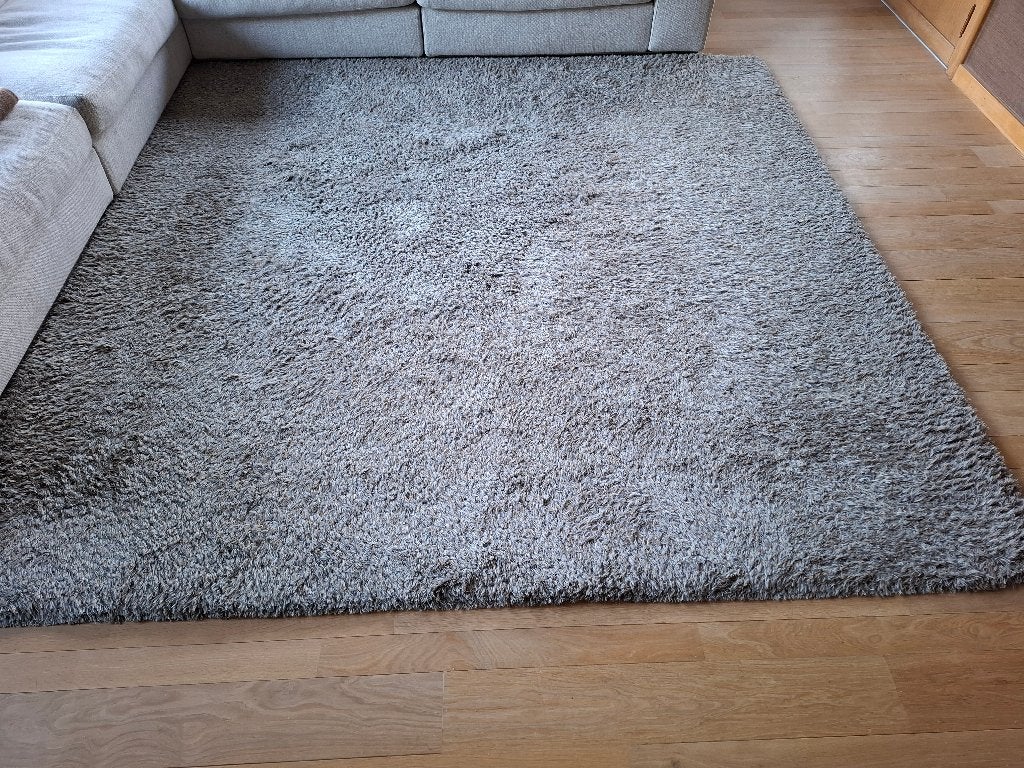 langhaar tapijt, Ophalen, Gebruikt