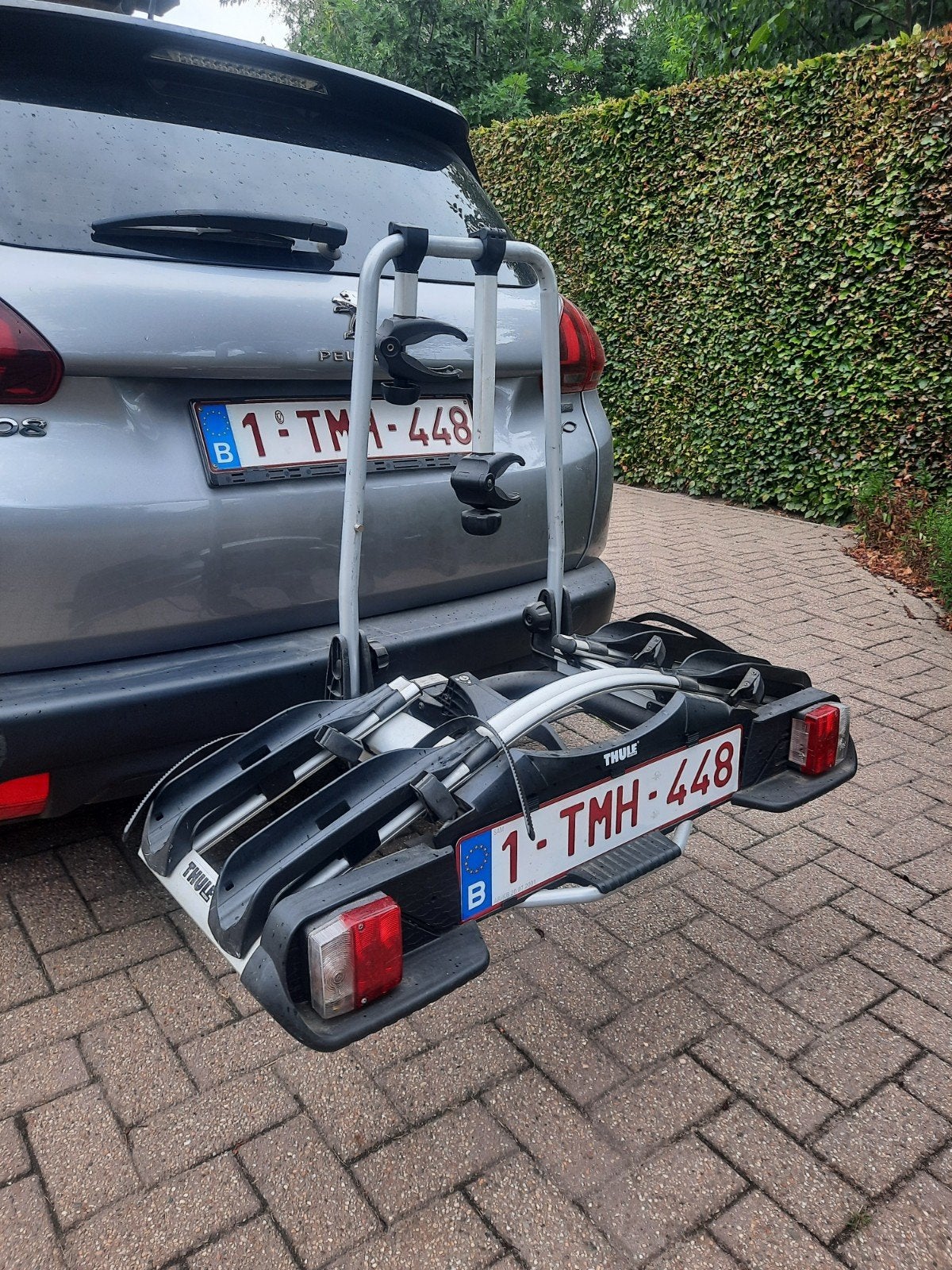 Fietsendrager Thule, Autos : Divers, Porte-vélos, Support d'attelage, 2 vélos, Enlèvement, Utilisé