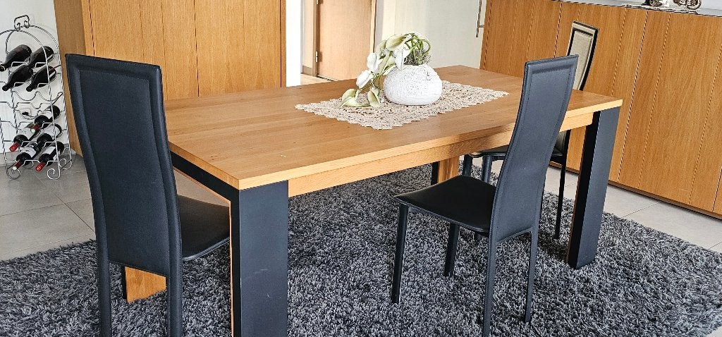 Complete moderne eetkamer set, Huis en Inrichting, Ophalen, Zo goed als nieuw