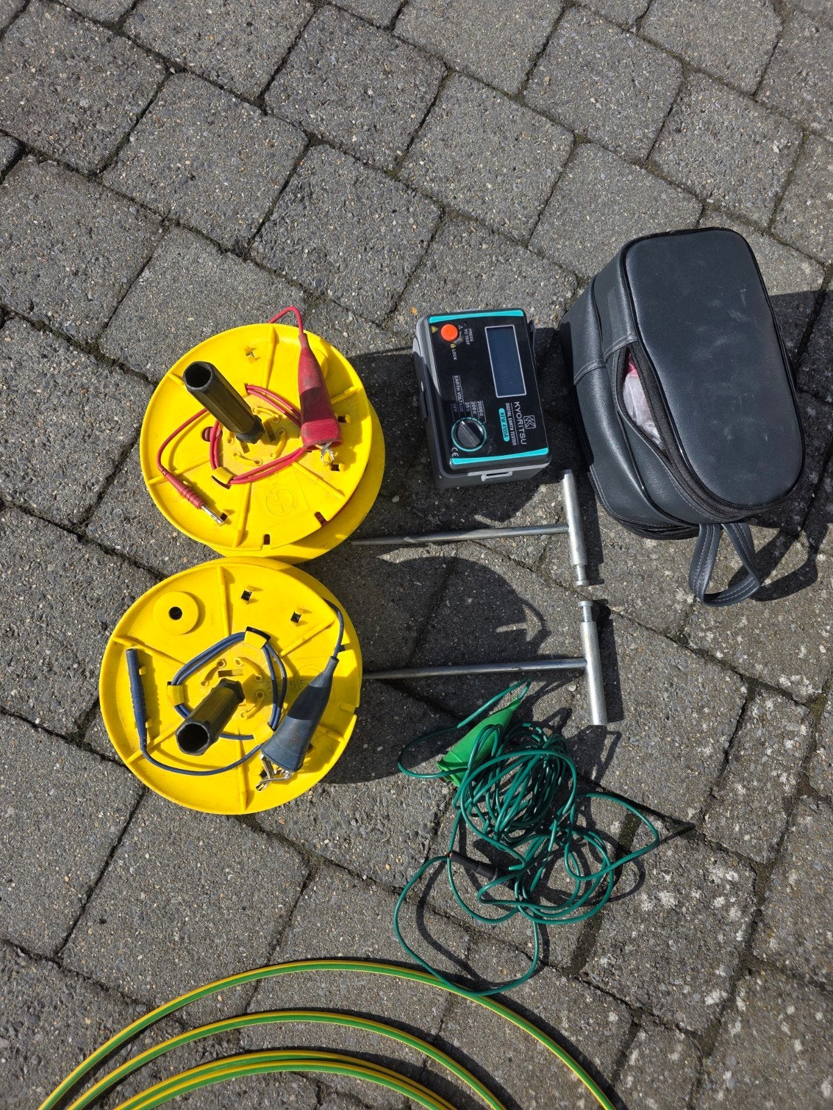 Aardingsmeter te huur (Kyoritsu 4105A) – Voorkom afkeuring e, Ophalen, Zo goed als nieuw, Overige meters