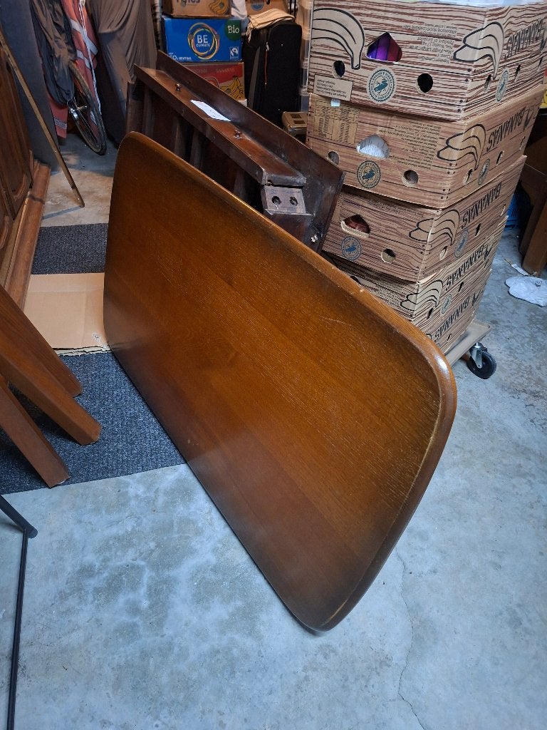 Keukentafel kersenhout, Maison & Meubles, Tables | Tables de salon, 100 à 150 cm, Cerisier, Enlèvement, Utilisé