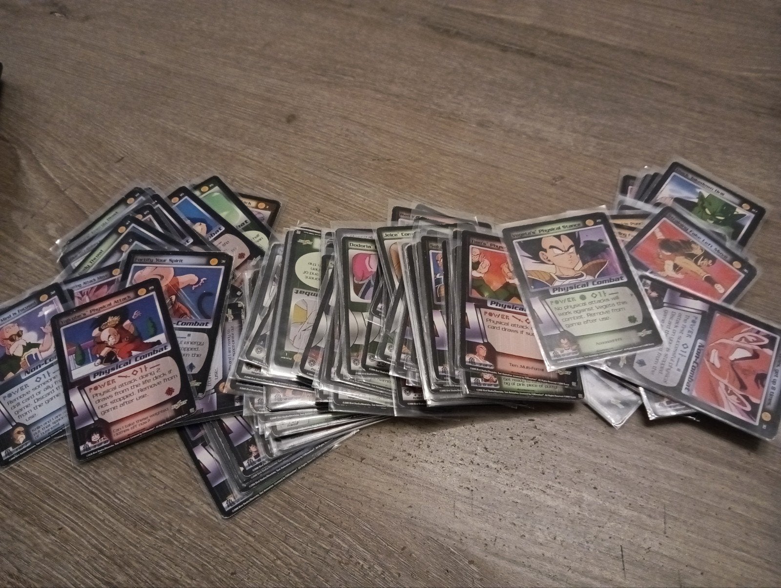 Dragon Ball Z kaarten, Ophalen
