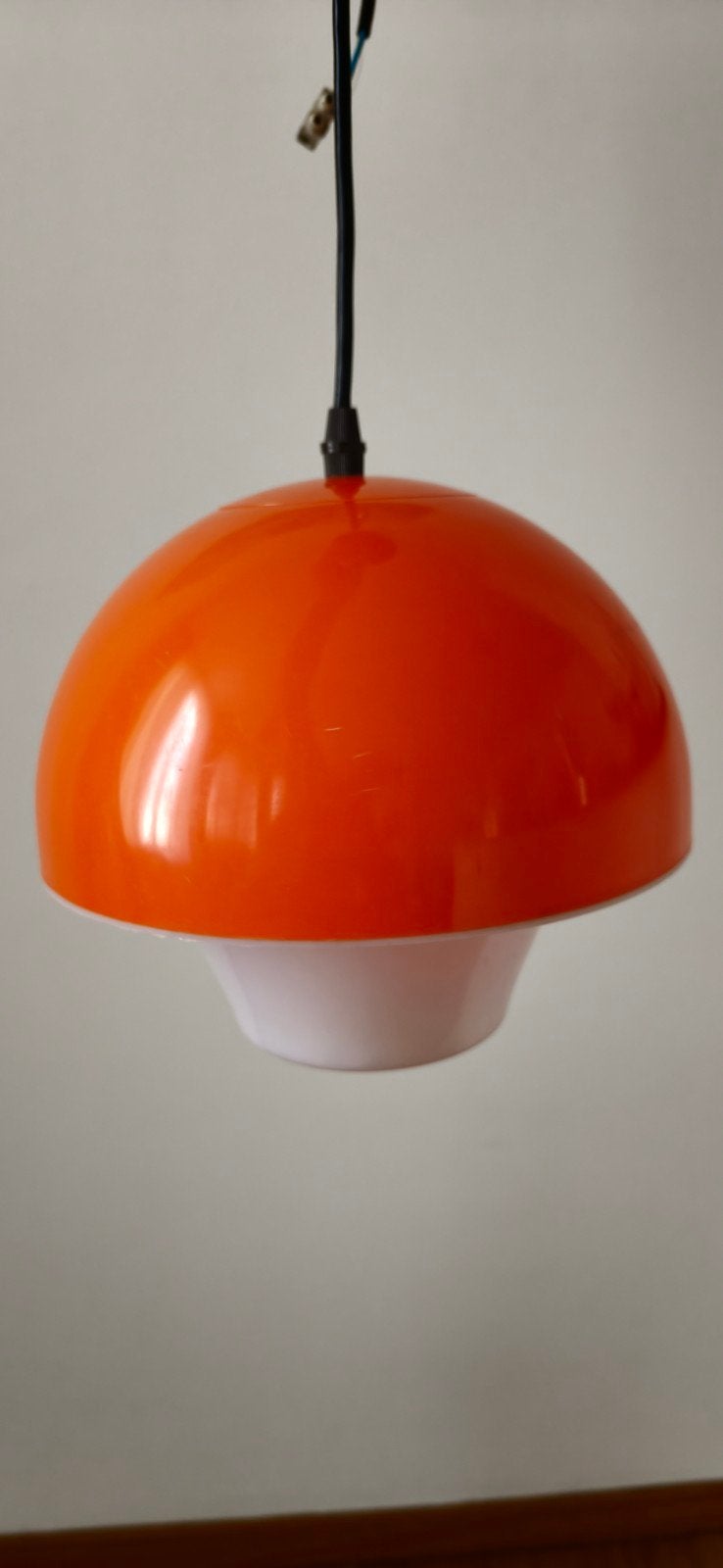 Lampe orange vintage, Enlèvement ou Envoi