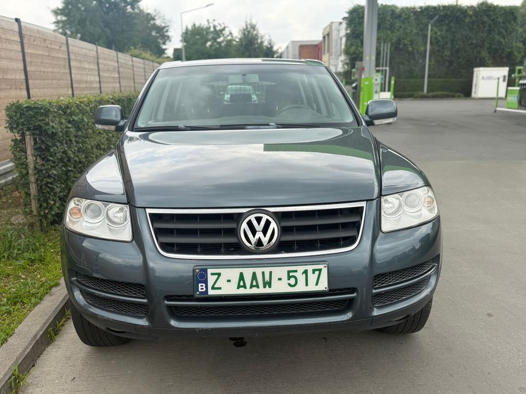 Volkswagen Touareg - 2.5 tdi - 4X4 - Vliegwiel maakt lawaai!, Auto's, Bedrijf, Airbags, Touareg, Te koop