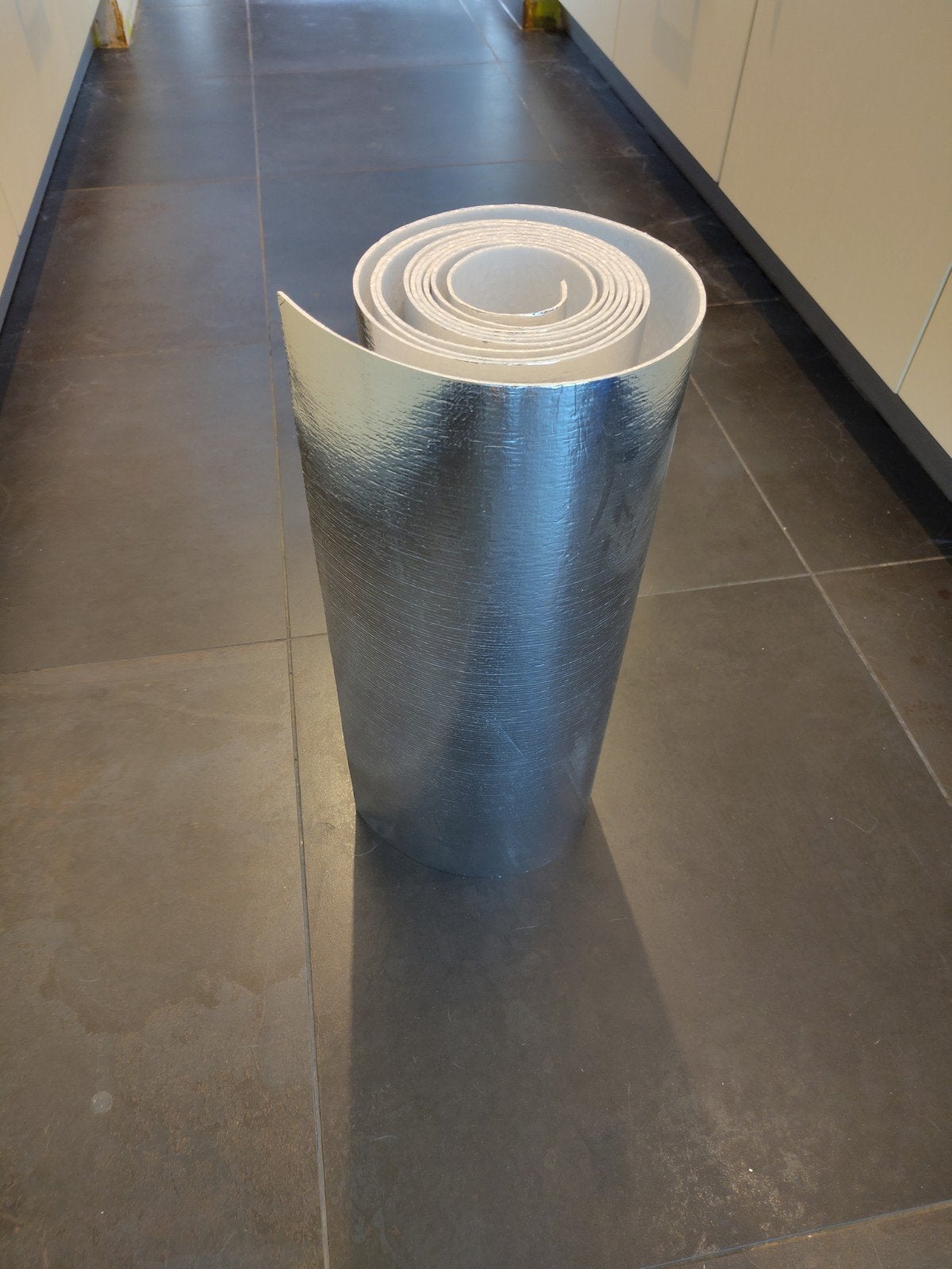 Rouleau réfléchissant thermique, Enlèvement
