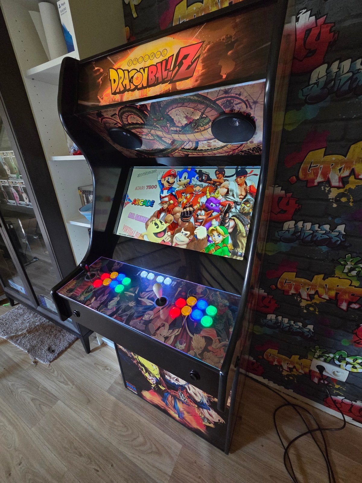 Borne arcade, Ophalen