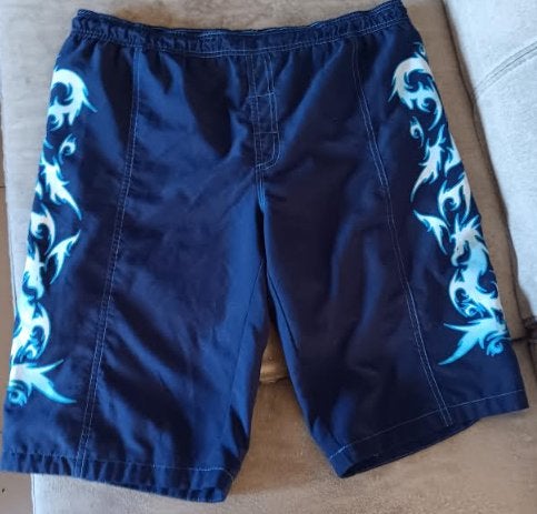 Short bleu homme XXL/XXXL, Ophalen of Verzenden, Overige maten, Blauw, Zwemshort
